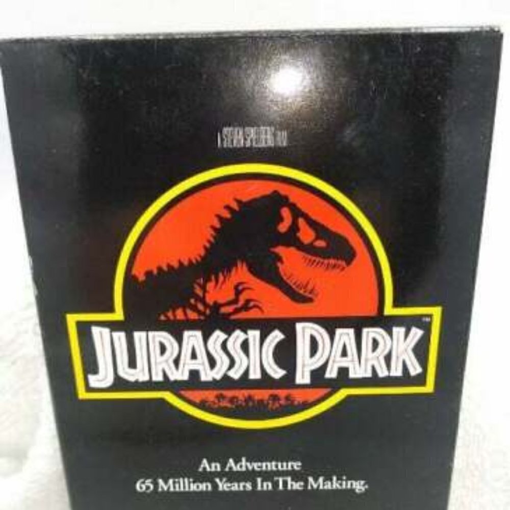 Jurassic Park Movie VHS - 1993 Dinosaurs Drama Action Jeff Goldblum Sam Neill